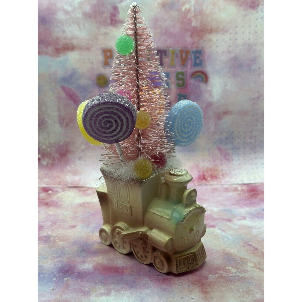 Vintage Christmas Train Assemblage Train Is Made In Japan